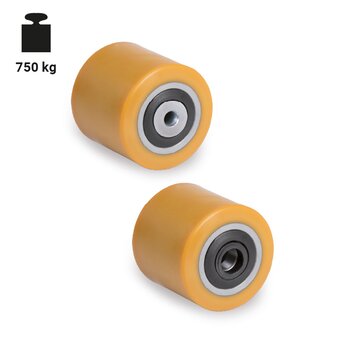 TR-75-LAB-TR palletwagenwielen van polyurethaan